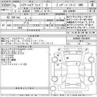 Toyota HARRIER лот № 33501 оценка R  с аукциона в Японии 11
