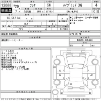 Mazda FLAIR лот № 13066 оценка 4  с аукциона в Японии 11