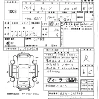 Nissan CUBE лот № 1008 оценка R  с аукциона в Японии 2
