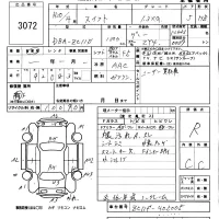 Suzuki SWIFT лот № 3072 оценка R  с аукциона в Японии 5