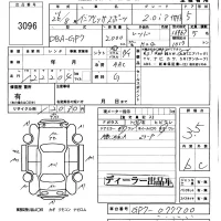 Subaru IMPREZA лот № 3096 оценка 3.5  с аукциона в Японии 5