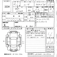 Daihatsu MOVE лот № 3234 оценка 4  с аукциона в Японии 5