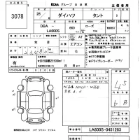 Daihatsu TANTO лот № 3078 оценка 4.5  с аукциона в Японии 5