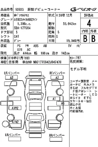 Mercedes-Benz A CLASS лот № 60033 оценка 4  с аукциона в Японии 6