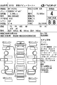 Mercedes-Benz C CLASS лот № 60103 оценка 4  с аукциона в Японии 6