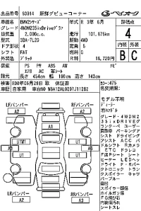 BMW 2-Series лот № 60014 оценка 4  с аукциона в Японии 7
