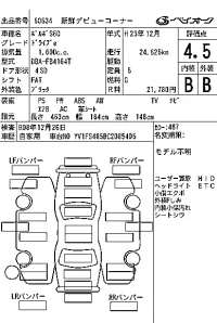 Volvo S60 лот № 60634 оценка 4.5  с аукциона в Японии 7