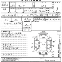 Nissan MARCH лот № 85014 оценка 3  с аукциона в Японии 10