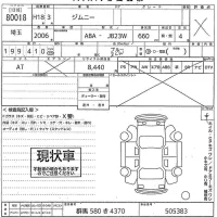 Suzuki JIMNY лот № 80018 оценка X  с аукциона в Японии 10