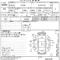 Daihatsu MIRA лот № 90064 оценка 3  с аукциона в Японии 10