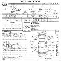 Mitsubishi I лот № 90108 оценка 3  с аукциона в Японии 10