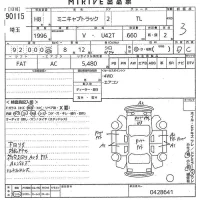 Mitsubishi MINICAB TRUCK лот № 90115 оценка 3  с аукциона в Японии 9
