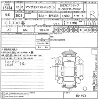 Mazda MAZDA3 лот № 15134 оценка R  с аукциона в Японии 10