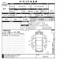 Mazda FLAIR WAGON лот № 70249 оценка 4.5  с аукциона в Японии 10