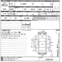 Mitsubishi TOPPO BJ лот № 90213 оценка R  с аукциона в Японии 8