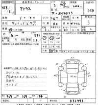 Nissan ATLAS лот № 549 оценка 3  с аукциона в Японии 5
