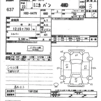 Mitsubishi MINICA лот № 637 оценка 3  с аукциона в Японии 3