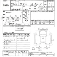 Suzuki WAGON R лот № 7090 оценка 3.5  с аукциона в Японии 3