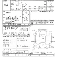 Honda THATS лот № 604 оценка R  с аукциона в Японии 3