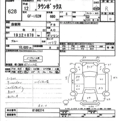 Mitsubishi TOWNBOX  с аукциона в Японии