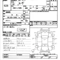 Daihatsu MOVE лот № 626 оценка 3  с аукциона в Японии 3