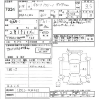 Daihatsu MIRA лот № 7034 оценка 3.5  с аукциона в Японии 3