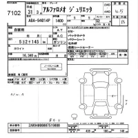 Alfa Romeo Giulietta лот № 7102 оценка 4.5  с аукциона в Японии 3