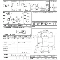 Daihatsu TERIOS KID лот № 7137 оценка 3  с аукциона в Японии 3