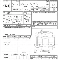 Daihatsu WAKE лот № 4128 оценка 3.5  с аукциона в Японии 7