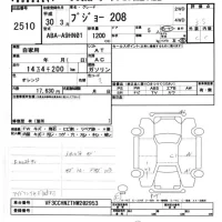 Peugeot 208 лот № 2510 оценка 3.5  с аукциона в Японии 8