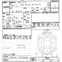 Subaru VIVIO лот № 2090 оценка 3.5  с аукциона в Японии 7