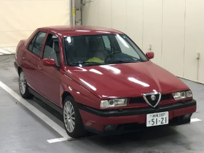 Alfa Romeo 155  с аукциона в Японии