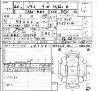 Honda VAMOS лот № 1177 оценка 4  с аукциона в Японии 4