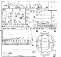 Nissan PRESAGE лот № 1246 оценка 3.5  с аукциона в Японии 4