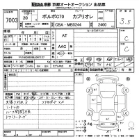 Volvo C70 SERIES лот № 7003 оценка 3.5  с аукциона в Японии 8