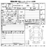 Mazda AXELA лот № 7574 оценка 4  с аукциона в Японии 8