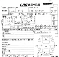 Suzuki ALTO лот № 8597 оценка 3.5  с аукциона в Японии 5
