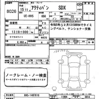 Honda ACTY VAN лот № 8026 оценка -  с аукциона в Японии 4