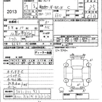 Honda N WGN лот № 2013 оценка 3.5  с аукциона в Японии 6