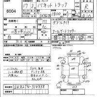 Nissan VANETTE TRUCK лот № 6004 оценка R  с аукциона в Японии 6