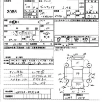Toyota VELLFIRE лот № 3065 оценка 3  с аукциона в Японии 4