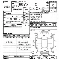 Suzuki MRWAGON лот № 3063 оценка R  с аукциона в Японии 2