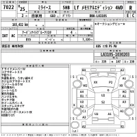 Daihatsu MIRA E S лот № 7022 оценка R  с аукциона в Японии 2