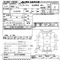 Toyota HIACE VAN лот № 7040 оценка R  с аукциона в Японии 9