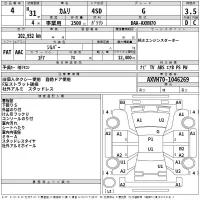 Toyota CAMRY лот № 4 оценка 3.5  с аукциона в Японии 2