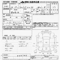 Nissan SYLPHY лот № 30494 оценка 3.5  с аукциона в Японии 9