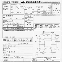 Honda ACTY TRUCK лот № 35207 оценка 3  с аукциона в Японии 6