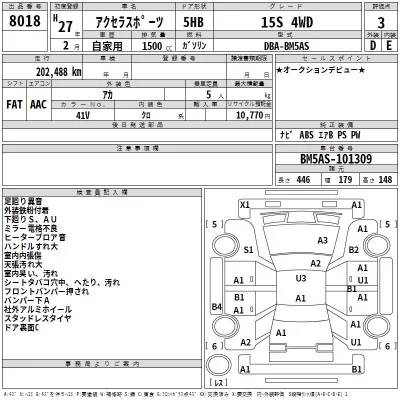 Mazda AXELA  с аукциона в Японии