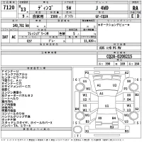 Mitsubishi DINGO лот № 7120 оценка RA  с аукциона в Японии 2