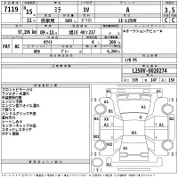 Daihatsu MIRA лот № 7119 оценка 3.5  с аукциона в Японии 2